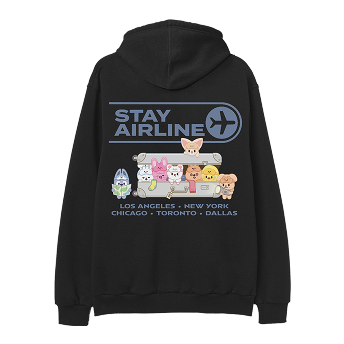 SKZOO ZIP-UP HOODIE STAY AIRLINE Ver.